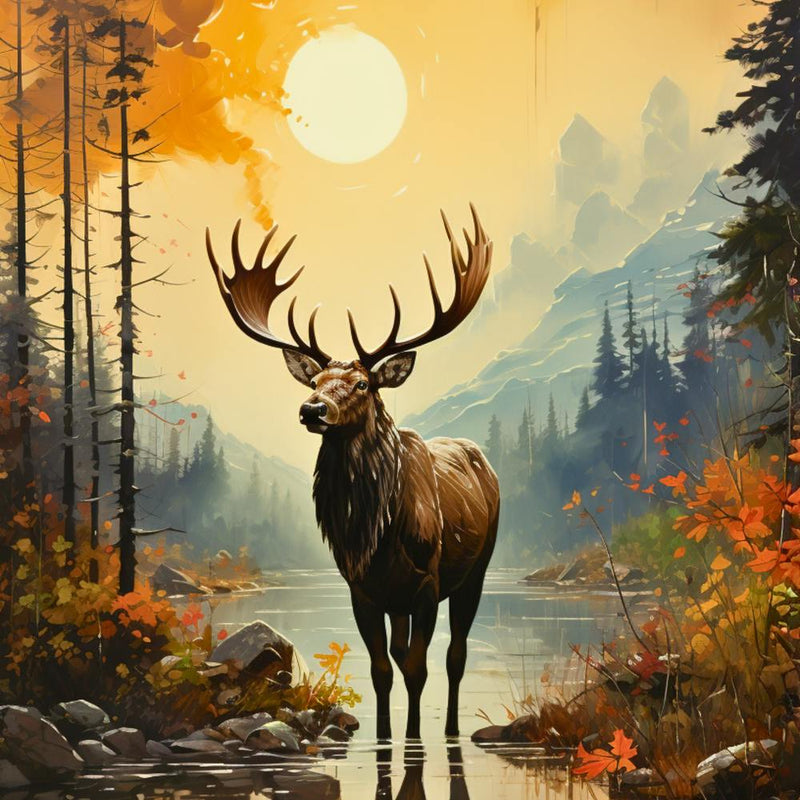 Deer In The Woods