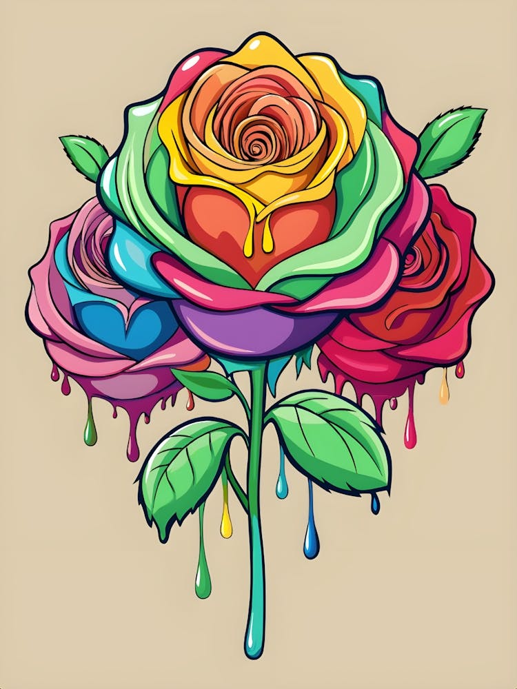 Colorful Roses