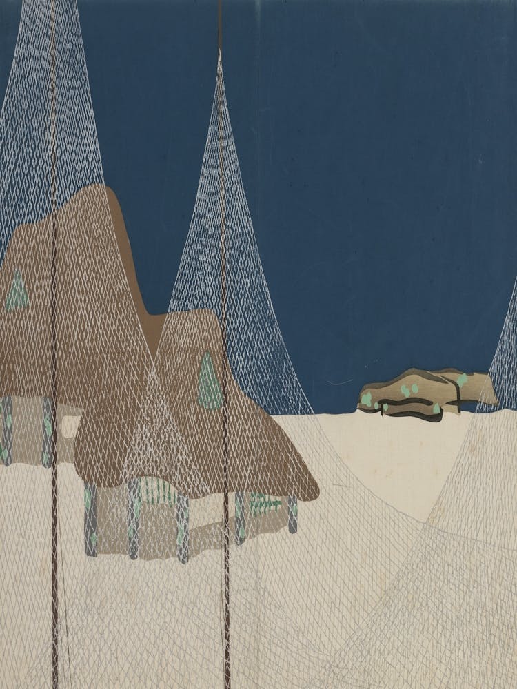 'House In The Snow'