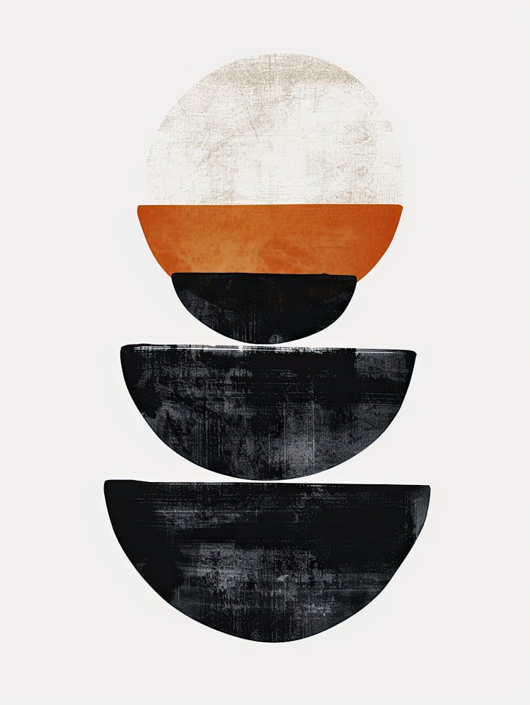 Geometric Drift Bauhaus Minimalist