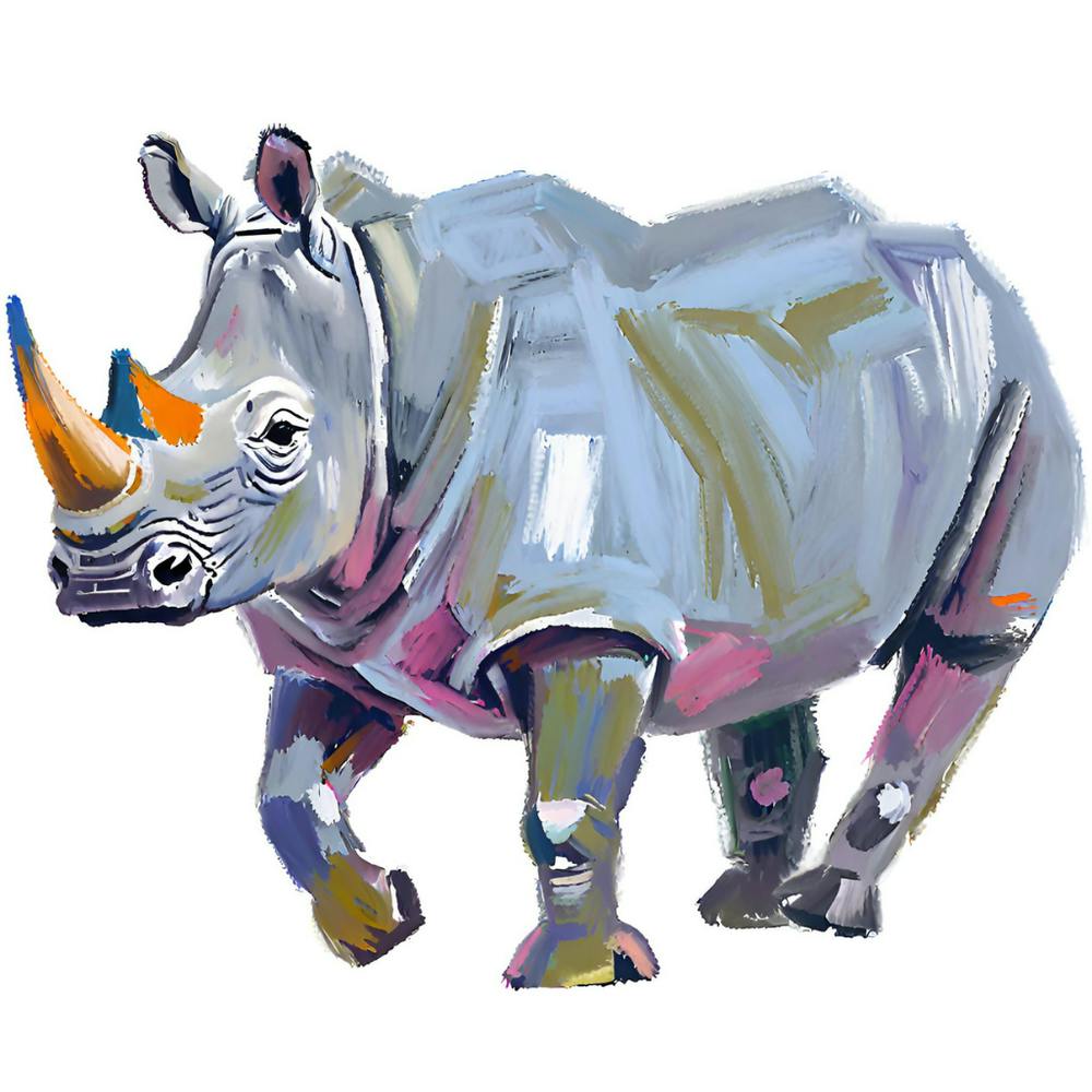 White Rhinoceros 01