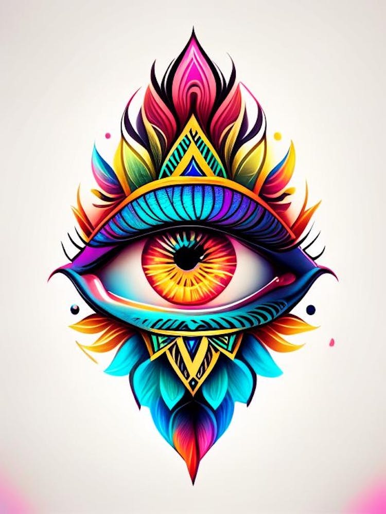 Connection, Symbol, Third Eye Tattoo 1