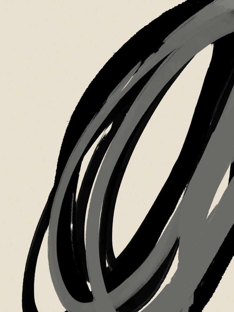 Black And Grey No 1