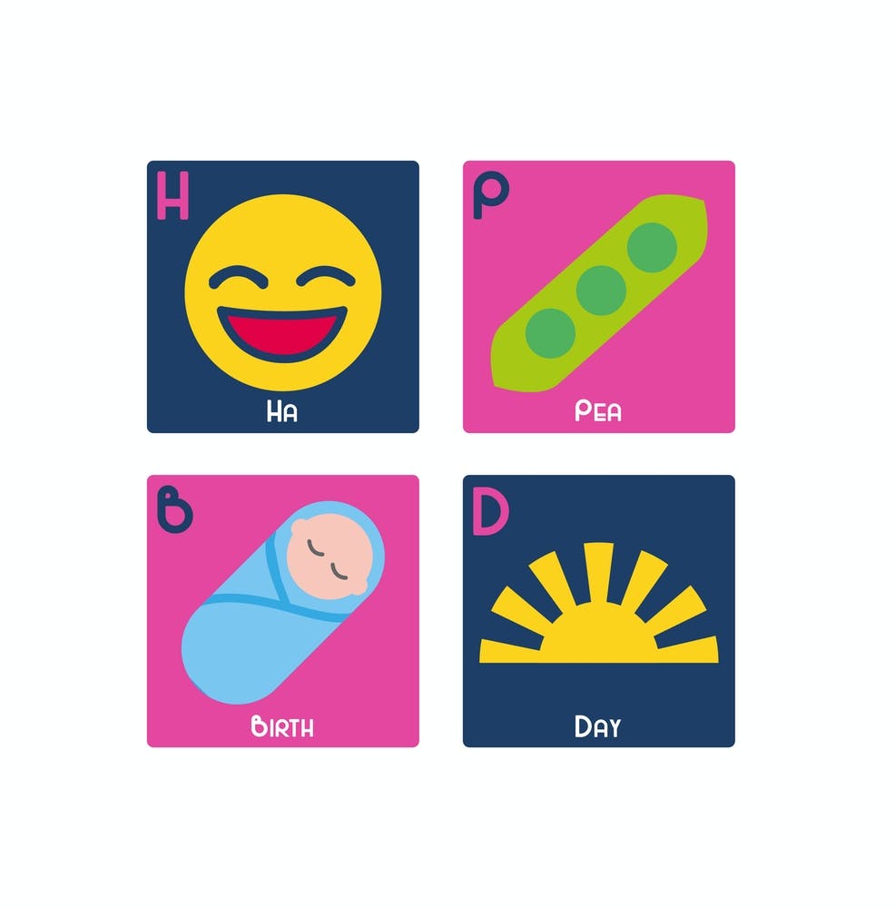 Ha Pea Birth Day (pink)