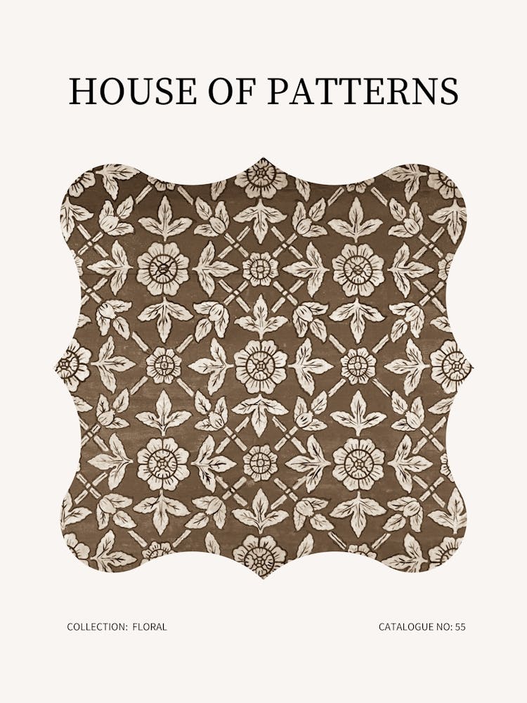 Floral Pattern Poster 55