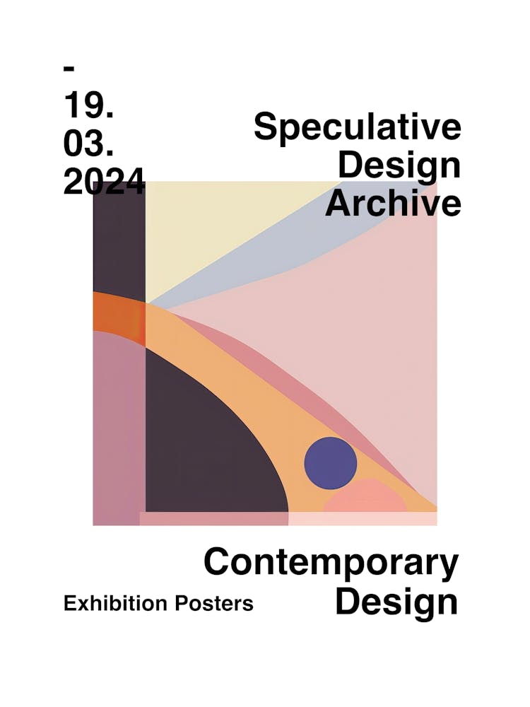 Speculative Design Archive Abstract Poster 12