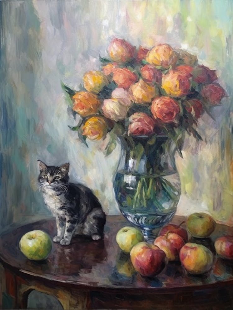 Proteas With A Cat 2