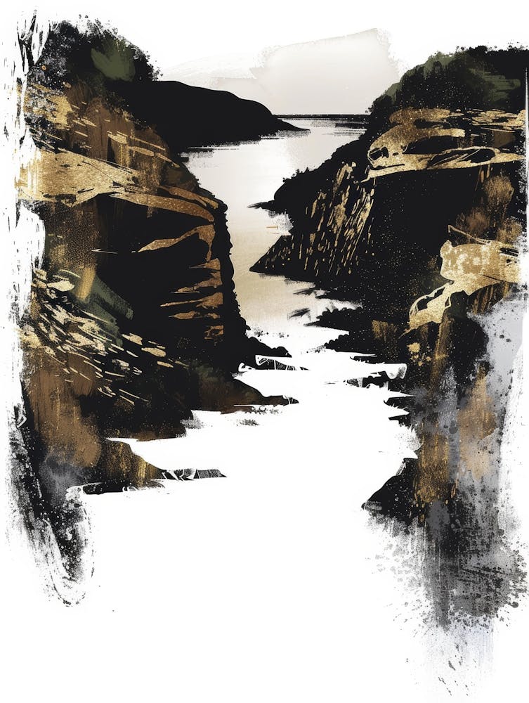 Klippen Und Wasser