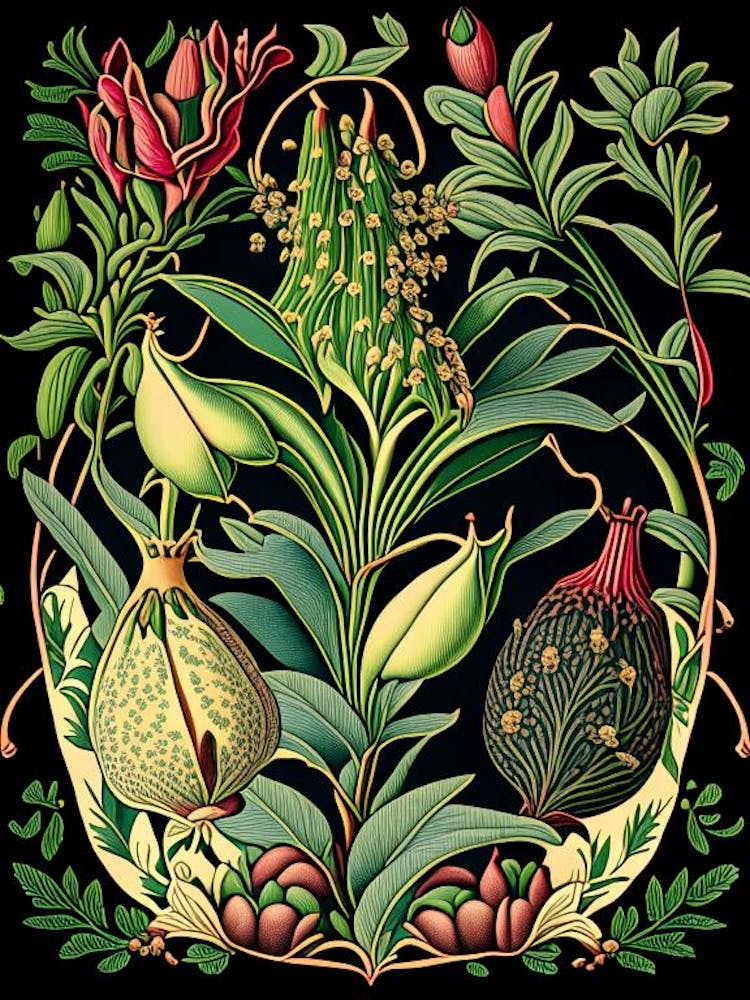 Cloves Herb Vintage Botanical