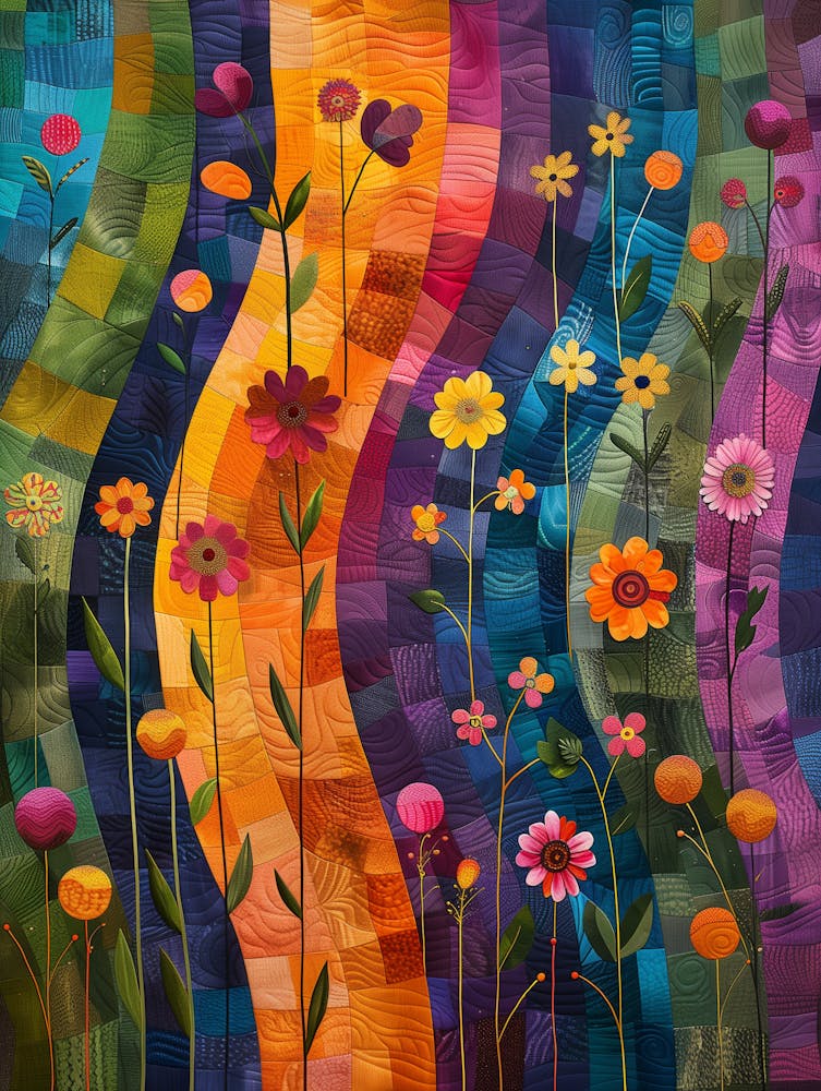 Quilted Flowers