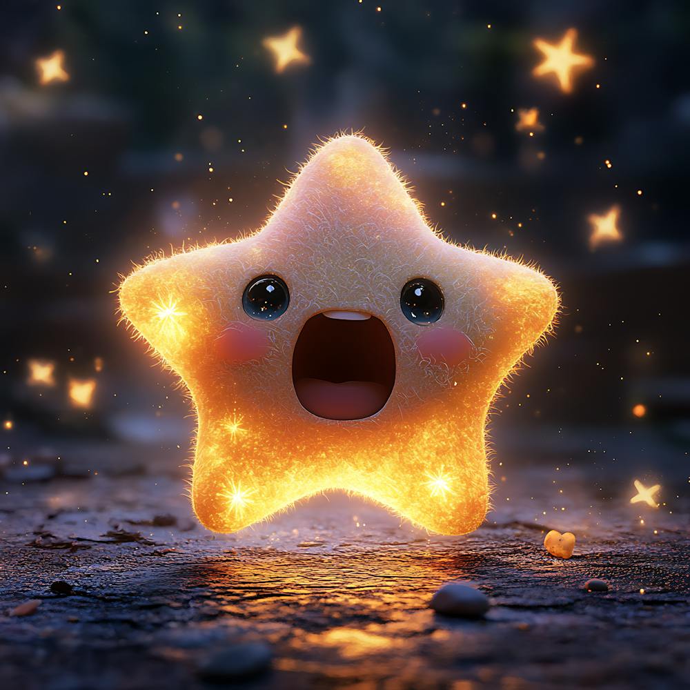 Adorable Star Character Design 10
