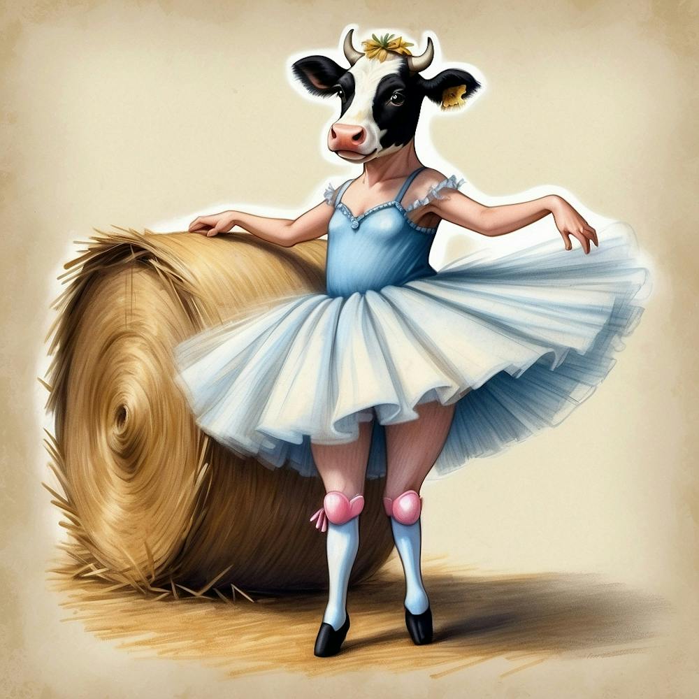 Ballerina Cow 1