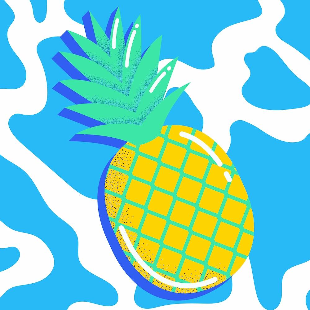 Summer Fruits Square