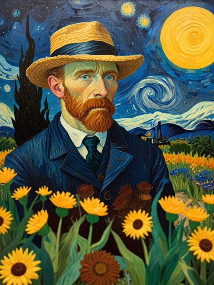 Van Gogh Sunflowers 1