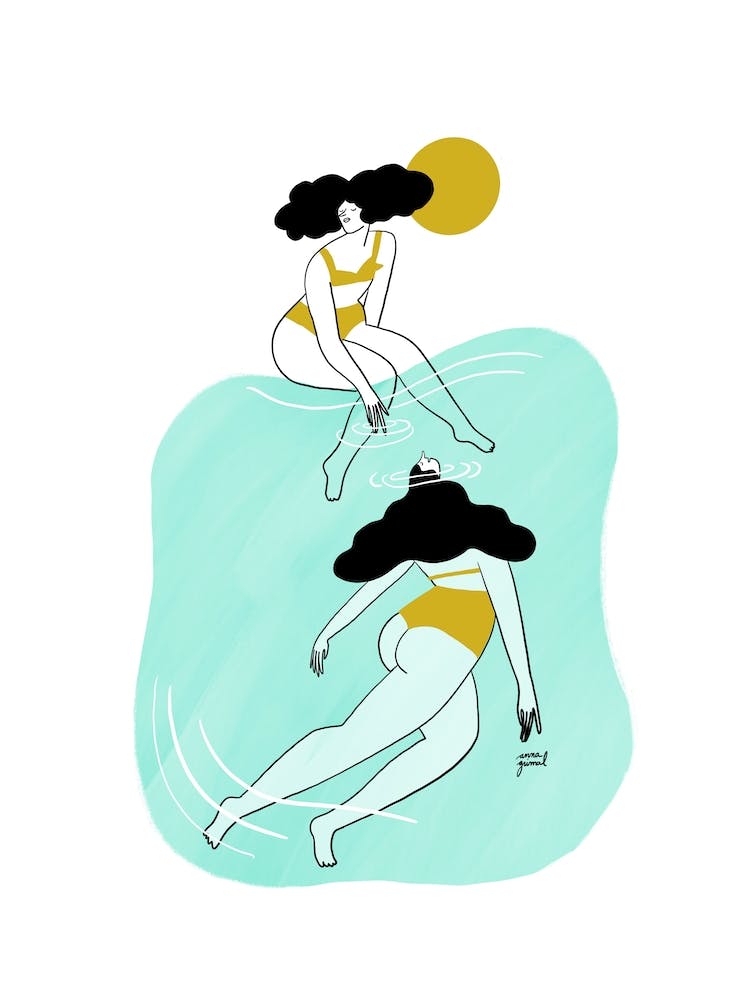 Yellow Swimmers
