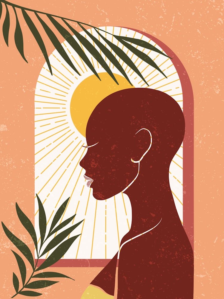 Illustration Of A Woman