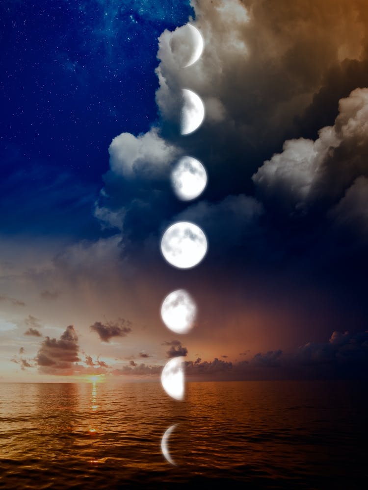 Moon Phases - Moon phases poster