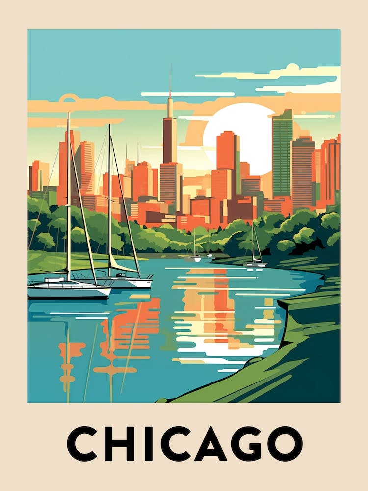 Chicago Travel Poster 6