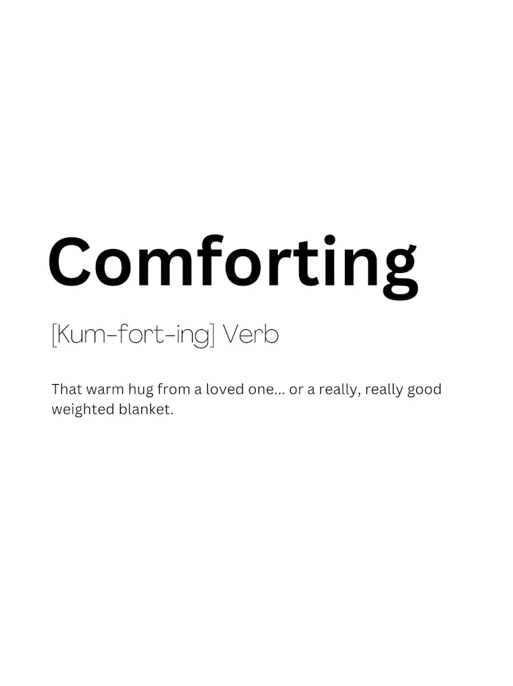 Comforting Definition Meaning
