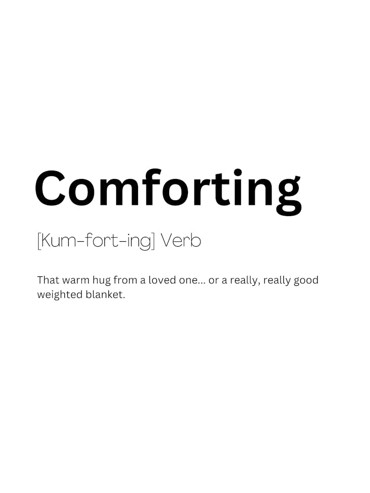 Comforting Definition Meaning