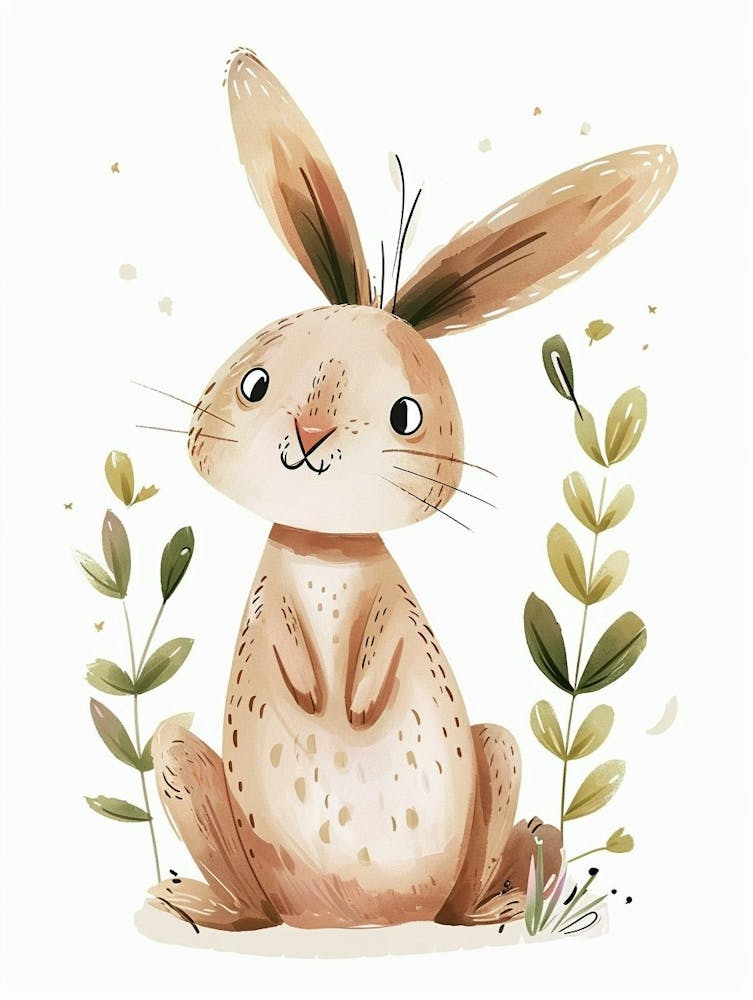 Polish Rabbit Kids Illustration 3 Art Print by Ritual Art Prints – Fy!