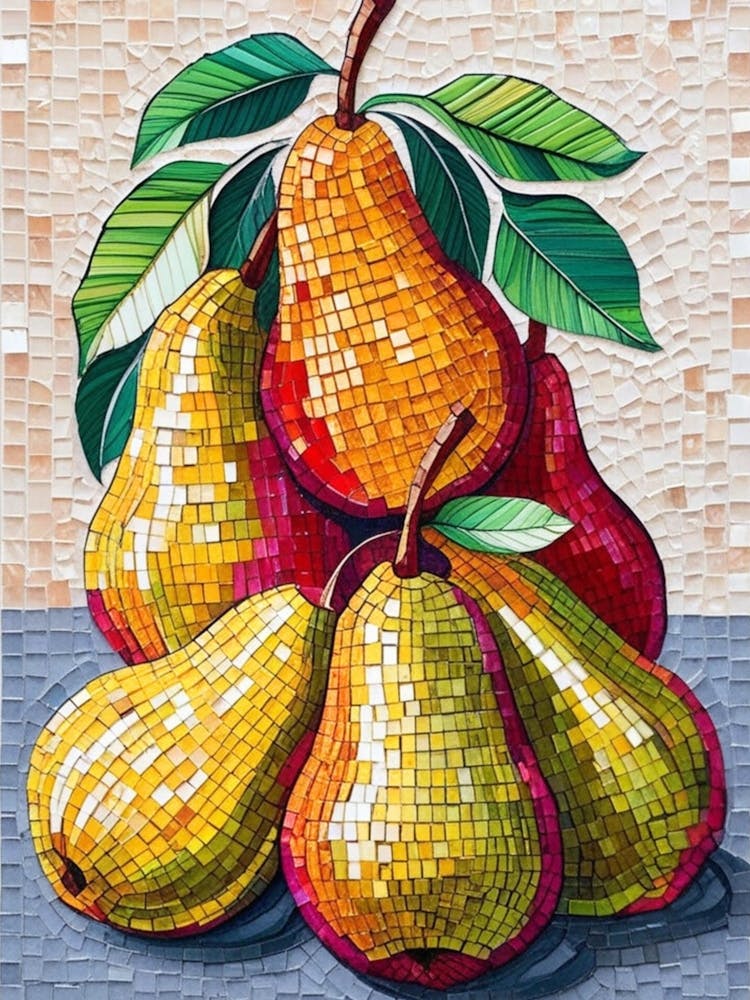 Mosaic Pears 6