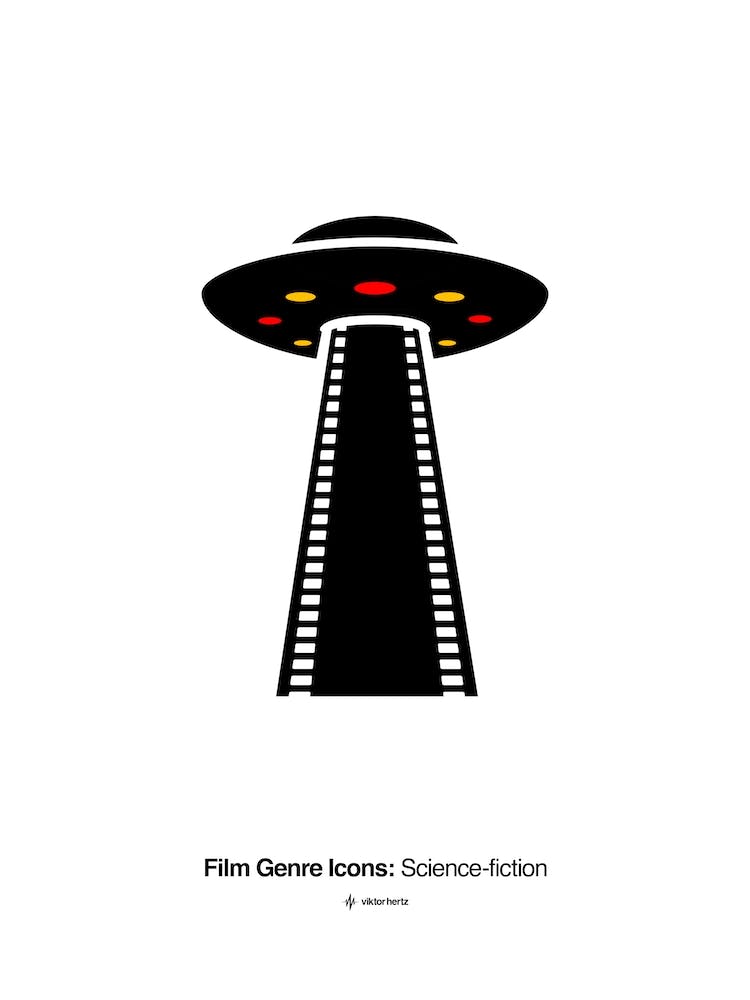 Science Fiction Film Genre Icon
