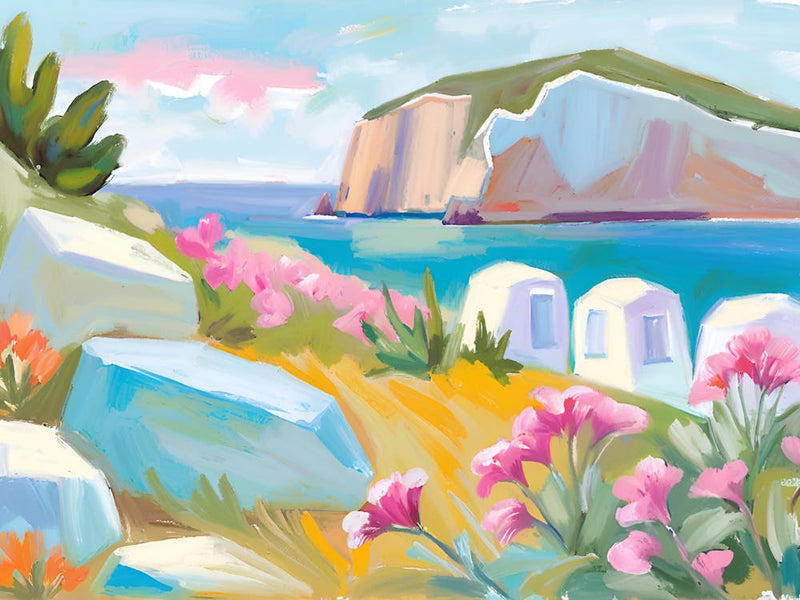 Flowers On The Beach