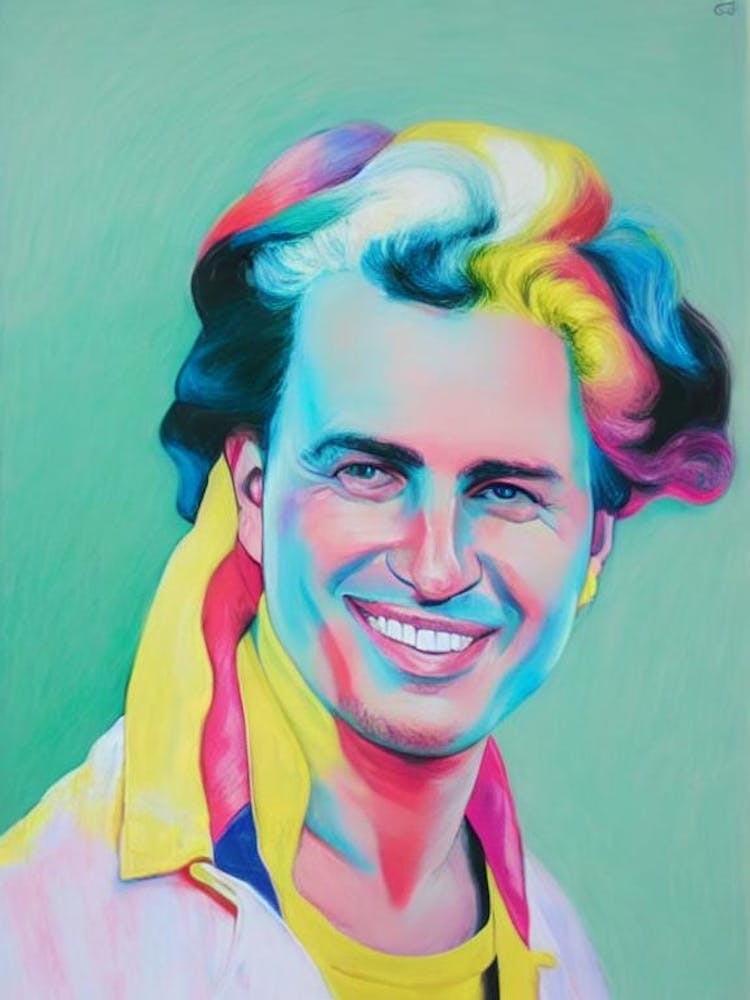 Carlos Vives Colourful Illustration