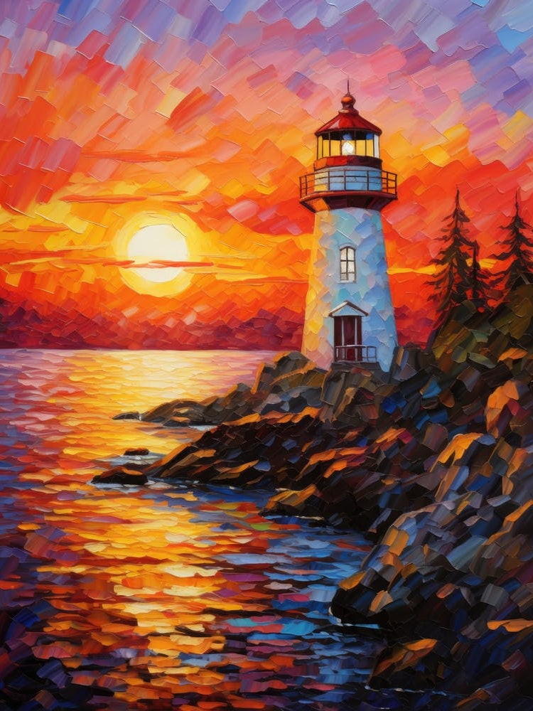Sunset Lighthouse 5