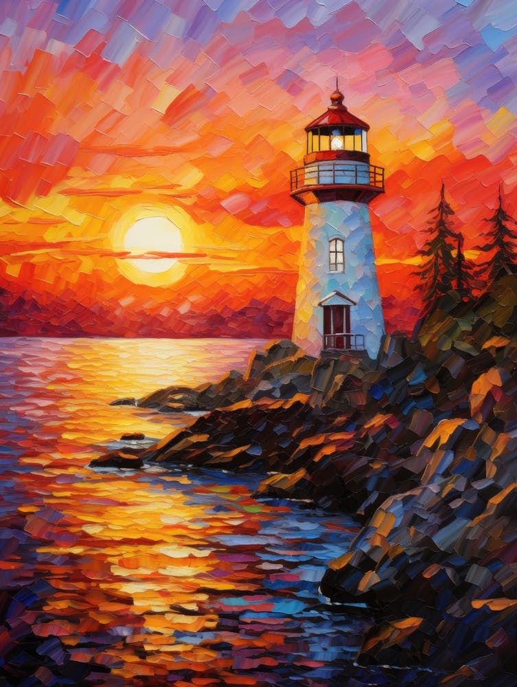 Sunset Lighthouse 5
