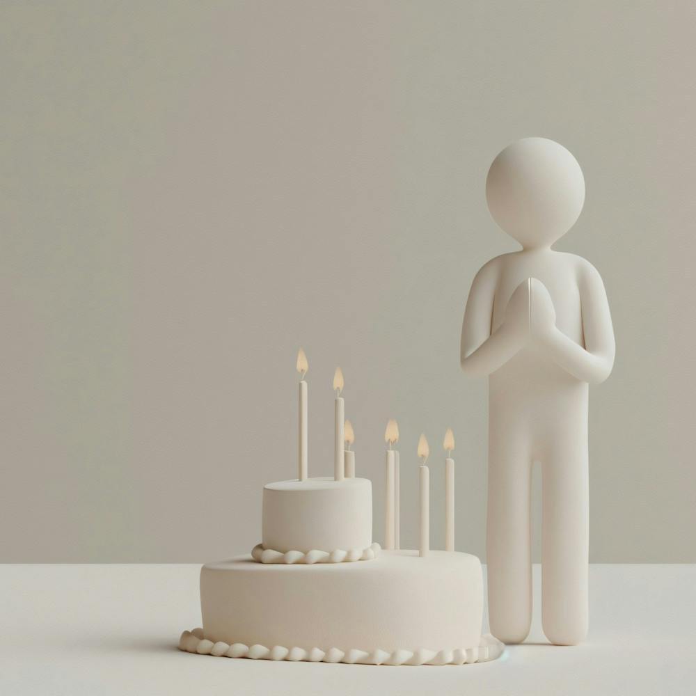 Birthday Cake With Candles 1