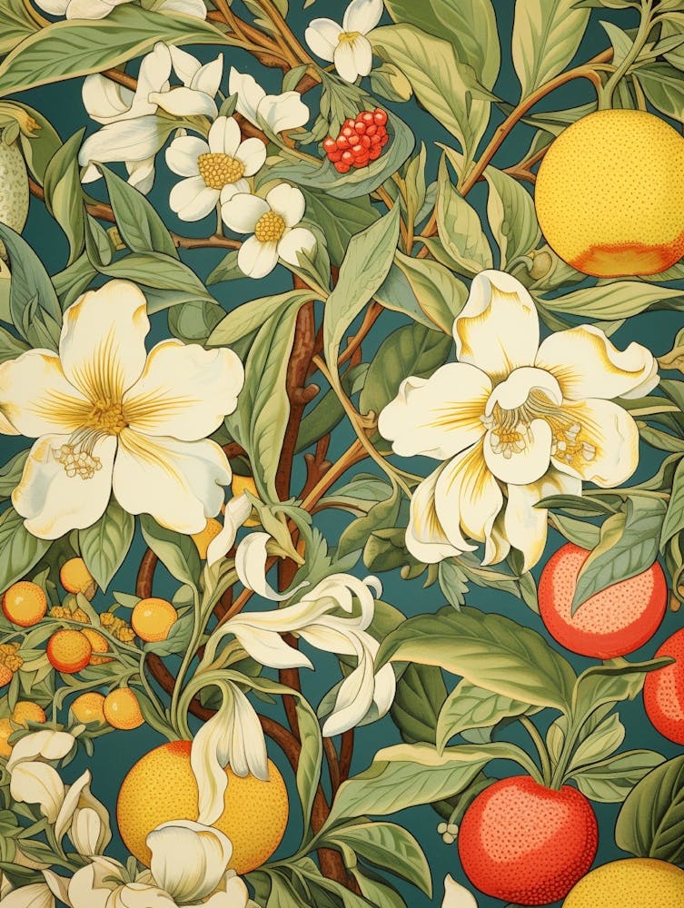 Fruit And Flowers