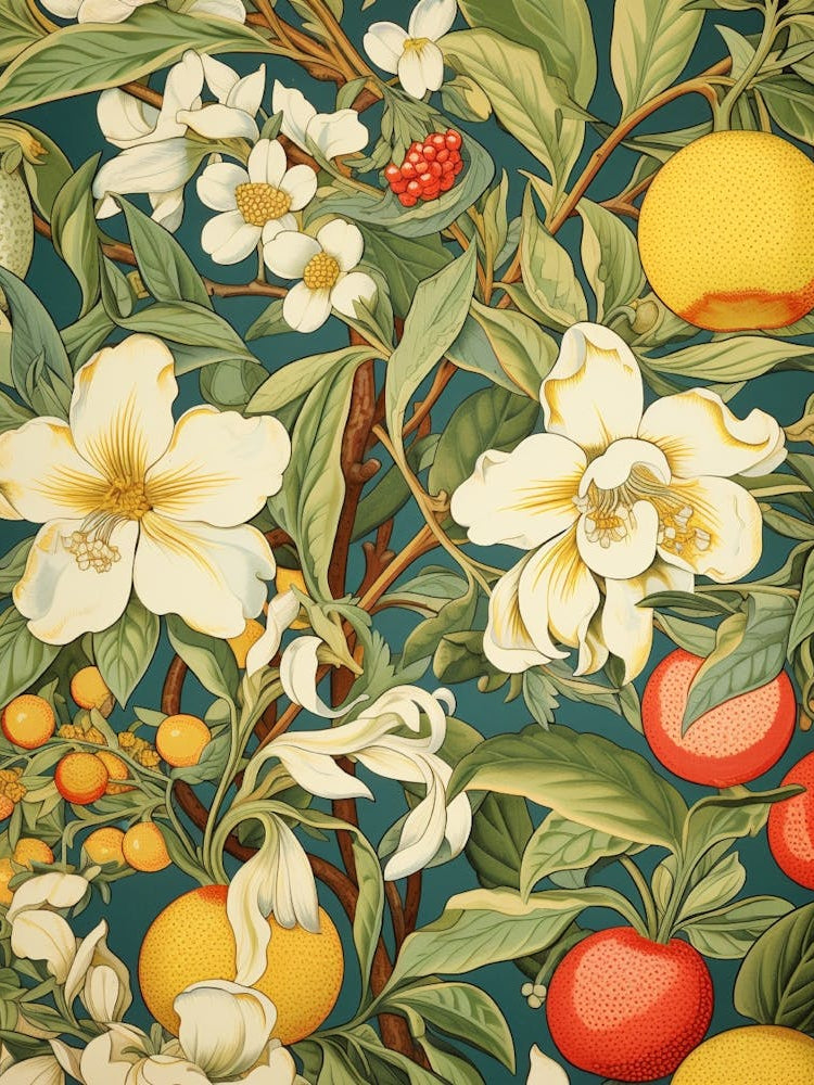 Fruit And Flowers