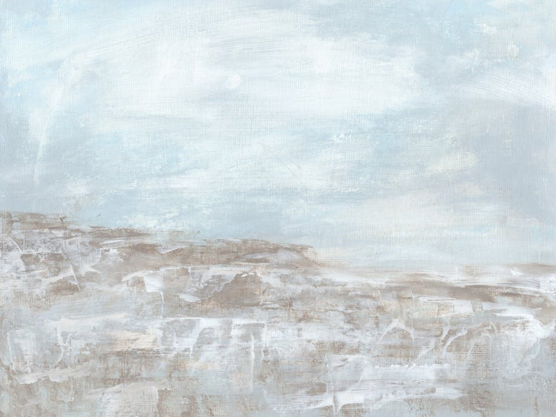 Astonishing - Abstract Landscape Painting, Soft Texture Coastal Art