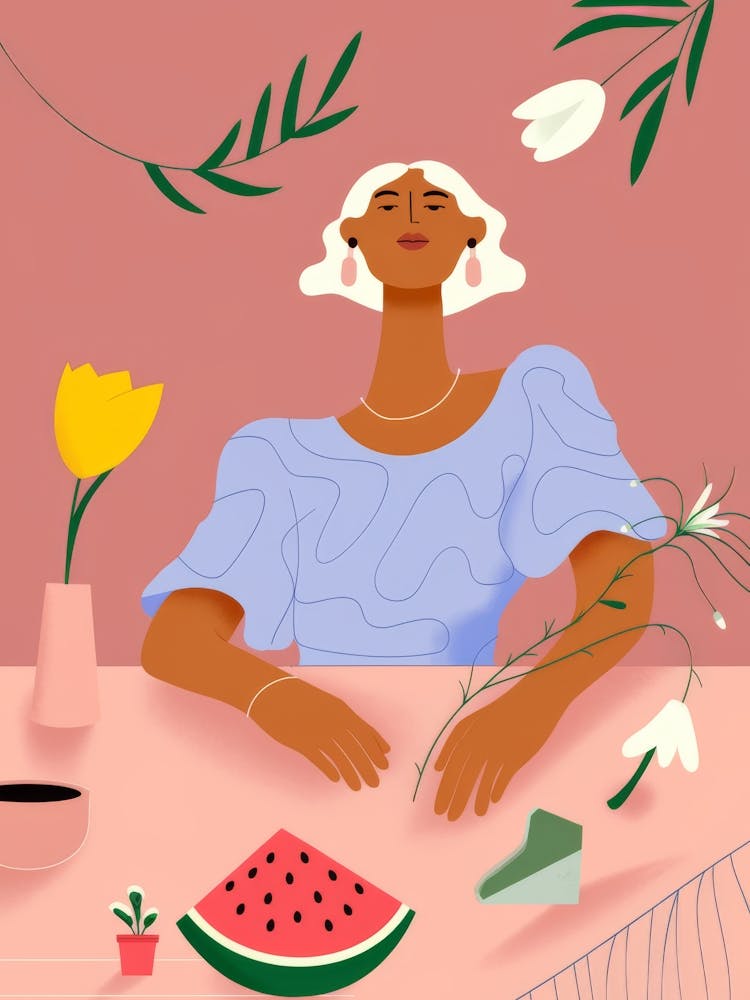 Floral Summer Tranquility