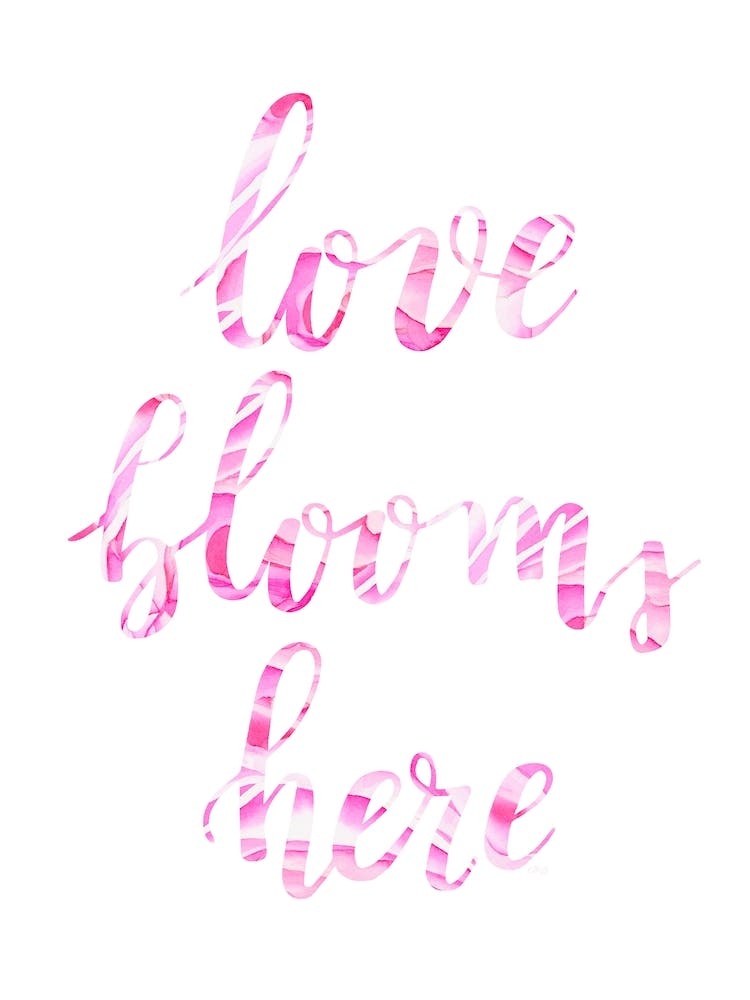 Love Blooms Here