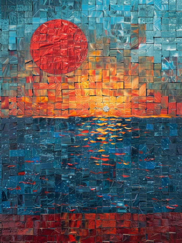 Mosaic Sunset 1