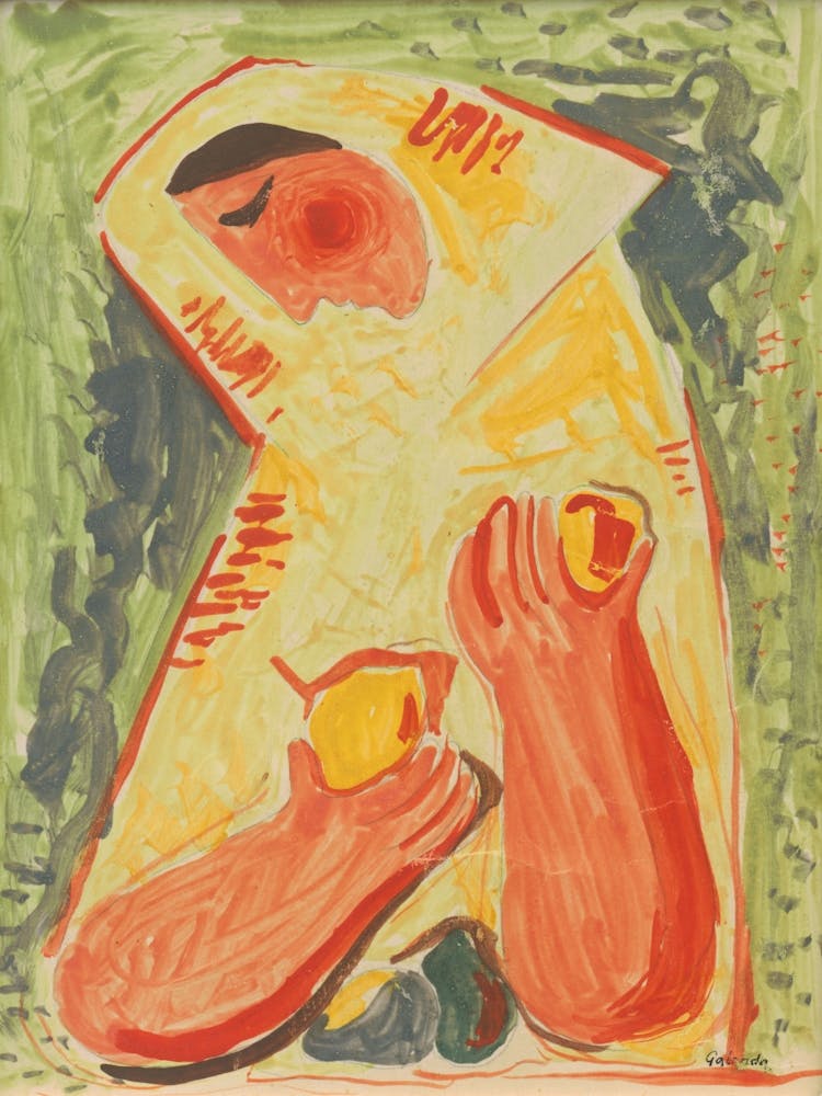 Woman Holding An Apple