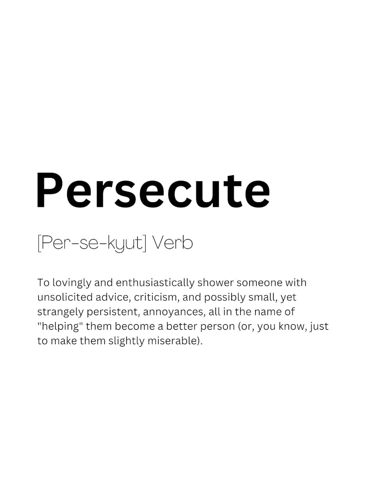 Persecute Definition Meaning
