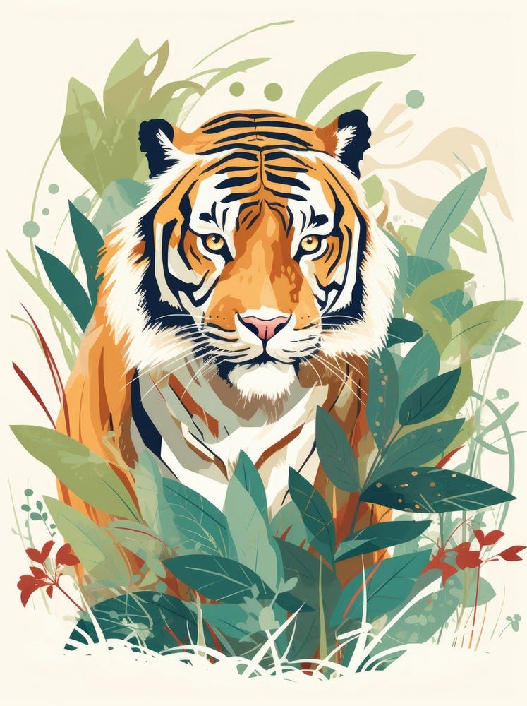 Tiger im Dschungel 40