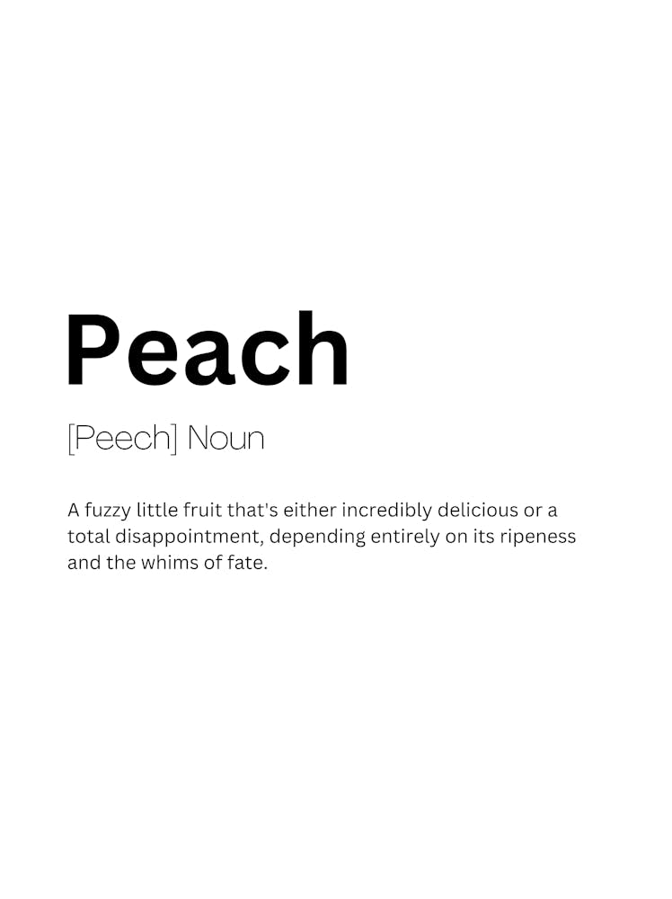 Peach Definition Meaning