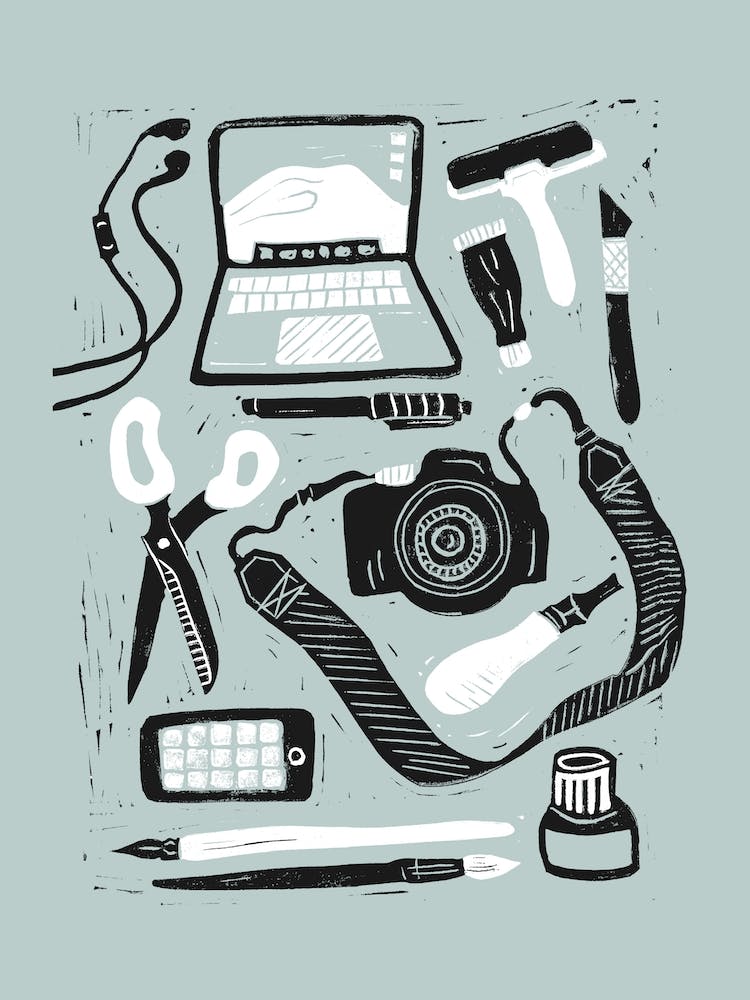 Creative Tools Linocut