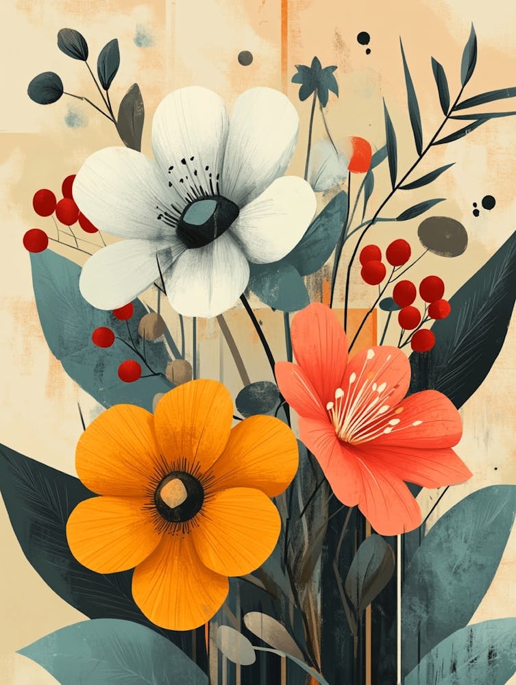 Flowers In A Vase 128