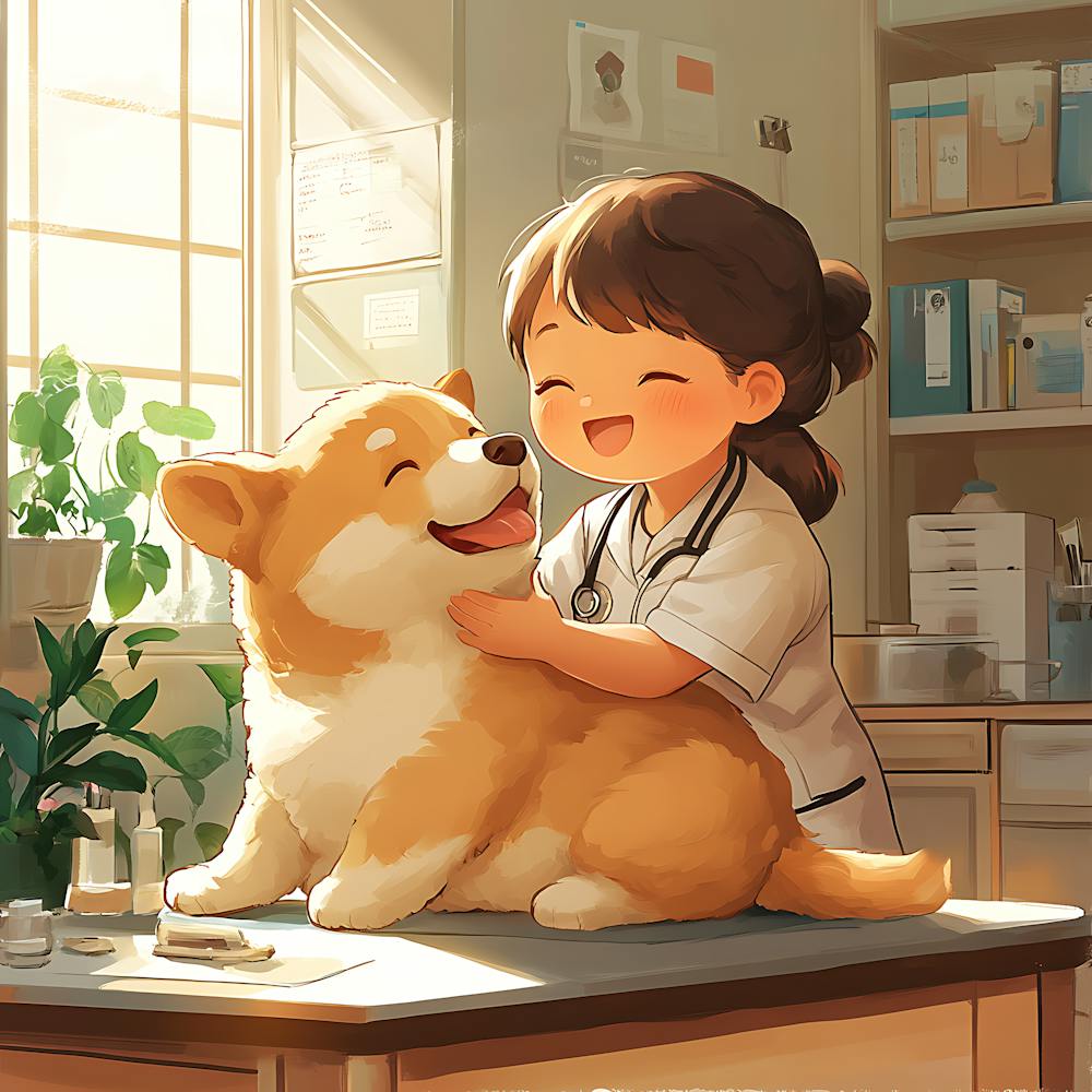 Adorable Chibi Vet Puppy Care 2