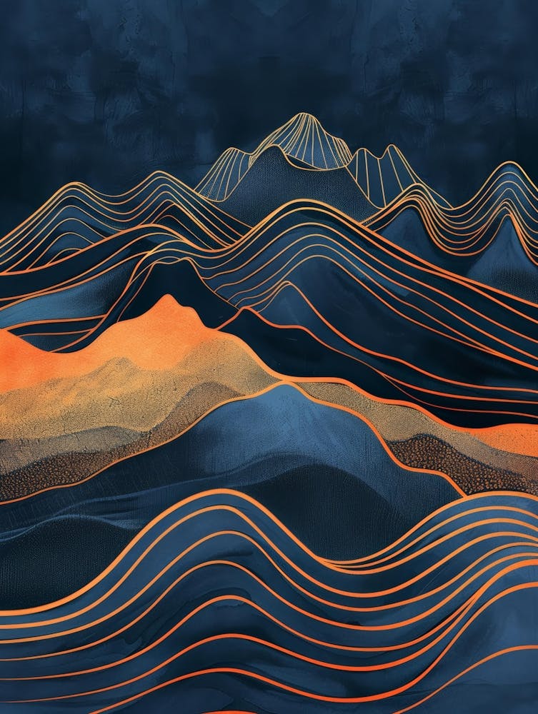 Abstract - Mountains 1