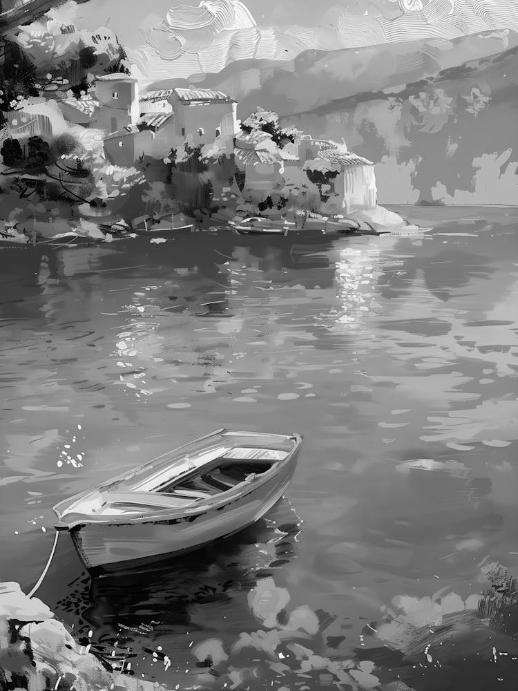 Black And White Painting 18