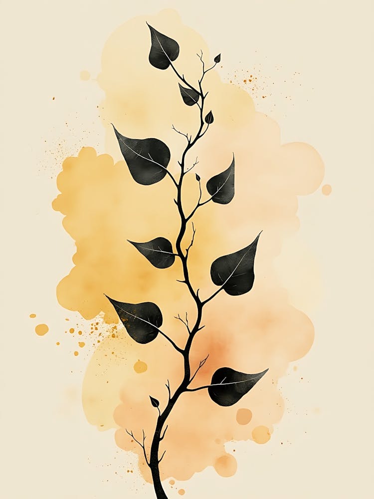 Earthy Petal Flow in Neutral Shades