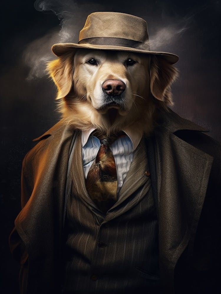 Gangster Dog Golden Retriever 2