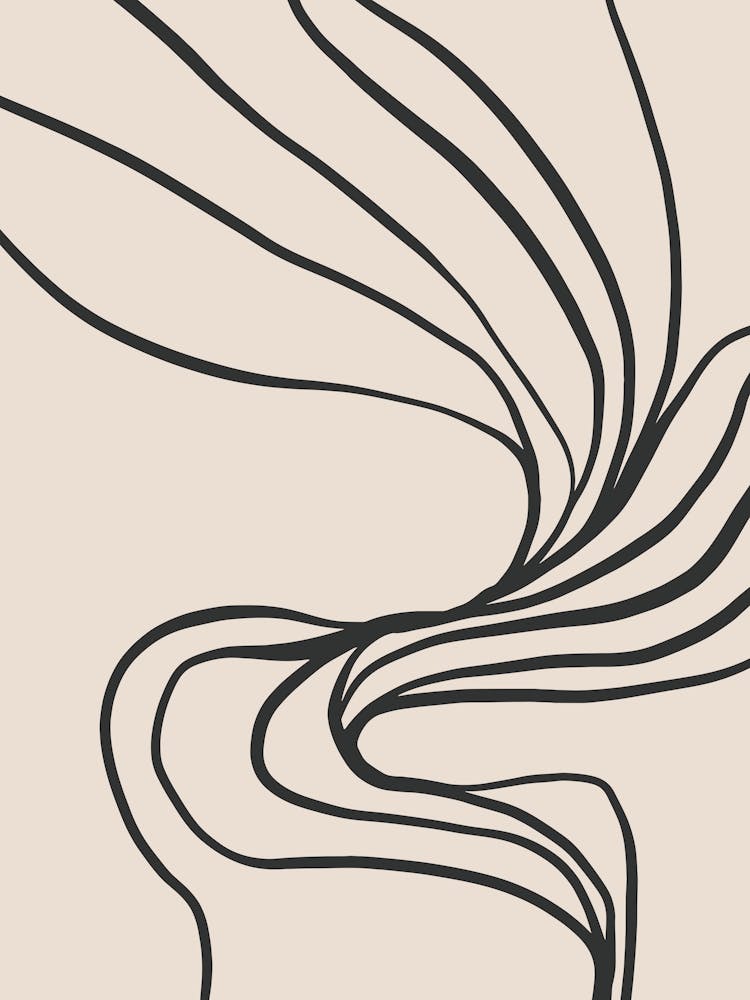 Abstract Minimalist Lines No. 1995